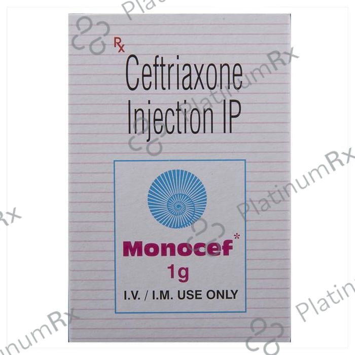 Monocef 1gm Injection 1s