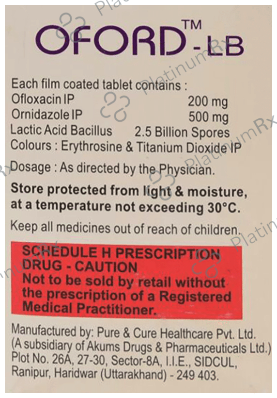 Oford-LB Tablet 10 Tablet