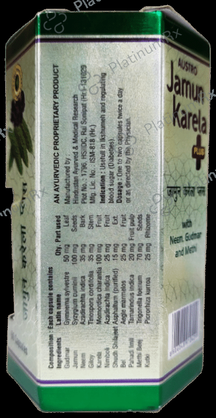 Austro Jamun Karela Plus Capsule