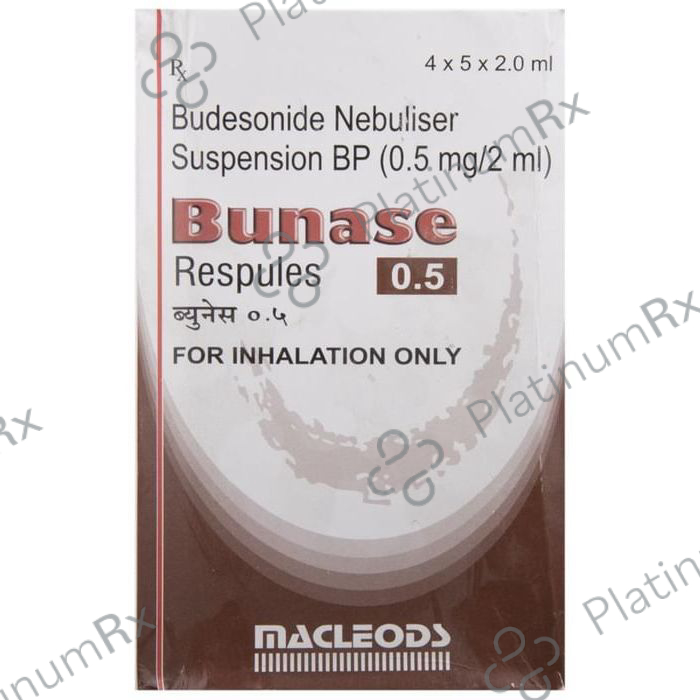 Bunase 0.5mg Respule 5s
