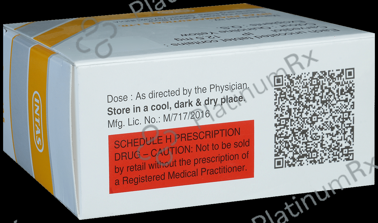 Carca 12.5mg Tablet 15s