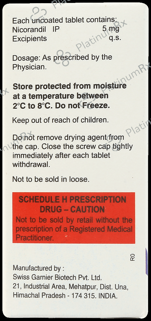Nikos 5mg Tablet 30s