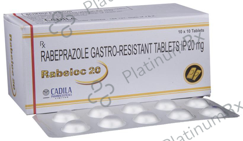 Rabeloc 20mg Tablet 10s