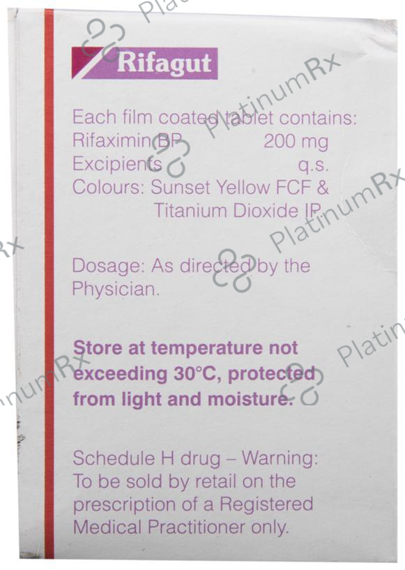 Rifagut 200mg Tablet 10s