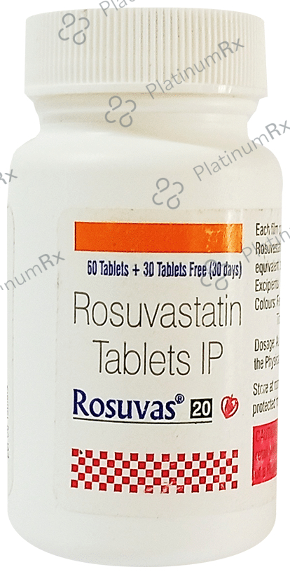 Rosuvas 20 Tablet 90 Tablet
