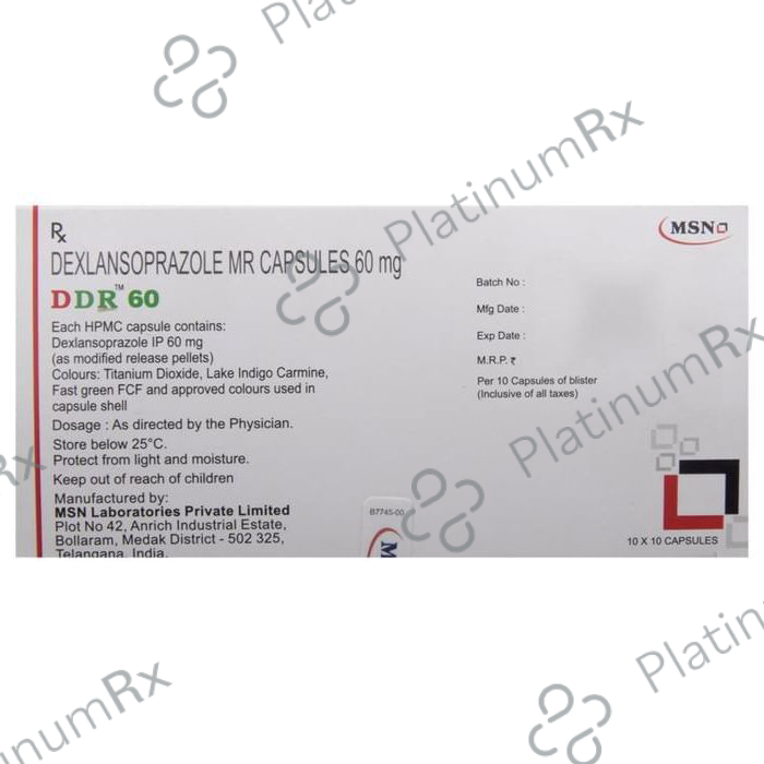 DDR 60mg Capsule MR 10s