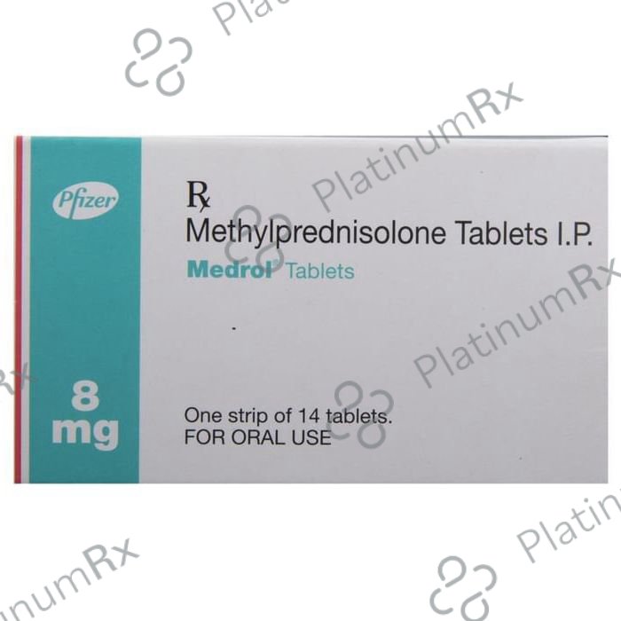 Medrol 8mg Tablet 14s