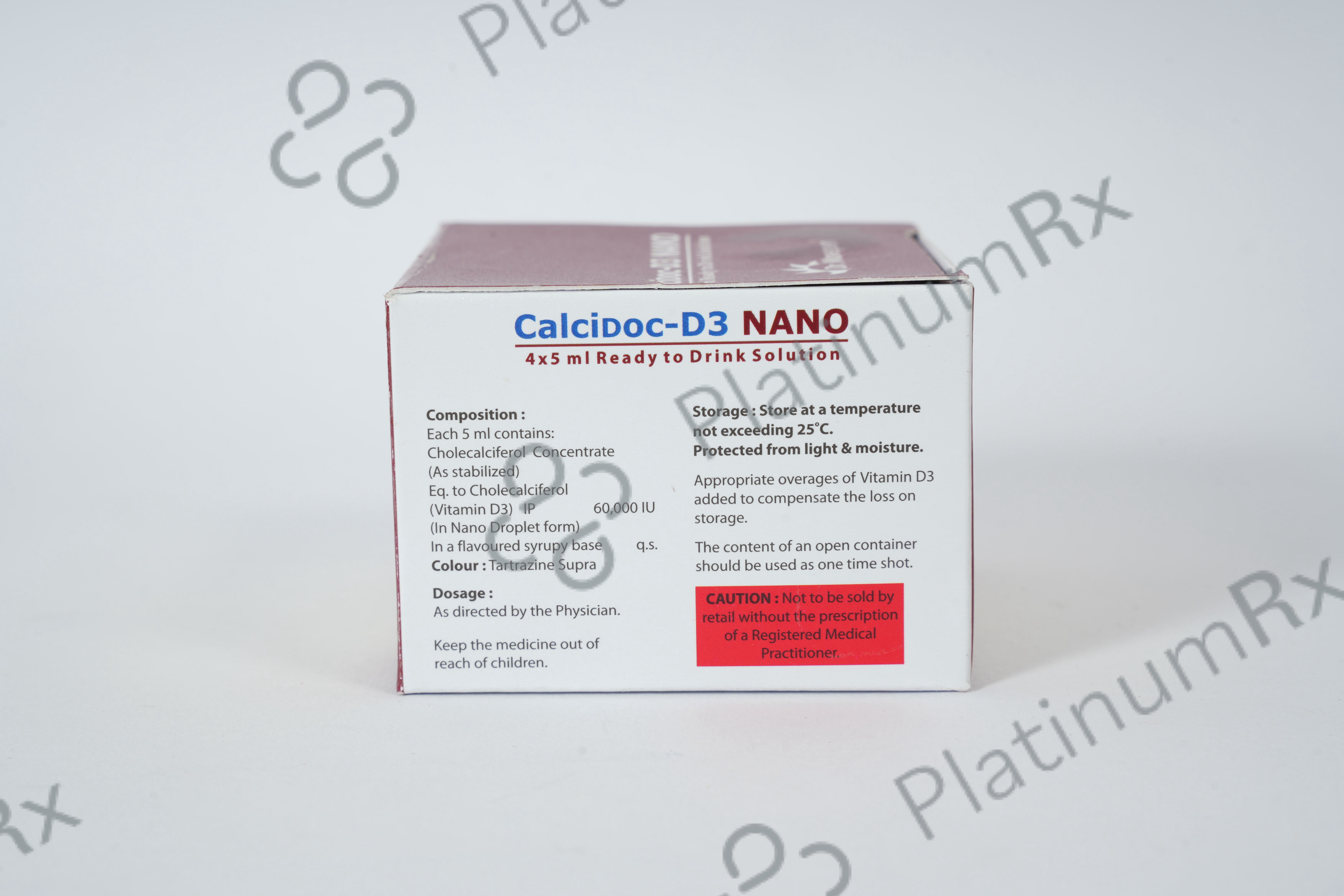 Calcidoc D3 60k Nano Solution 5ml