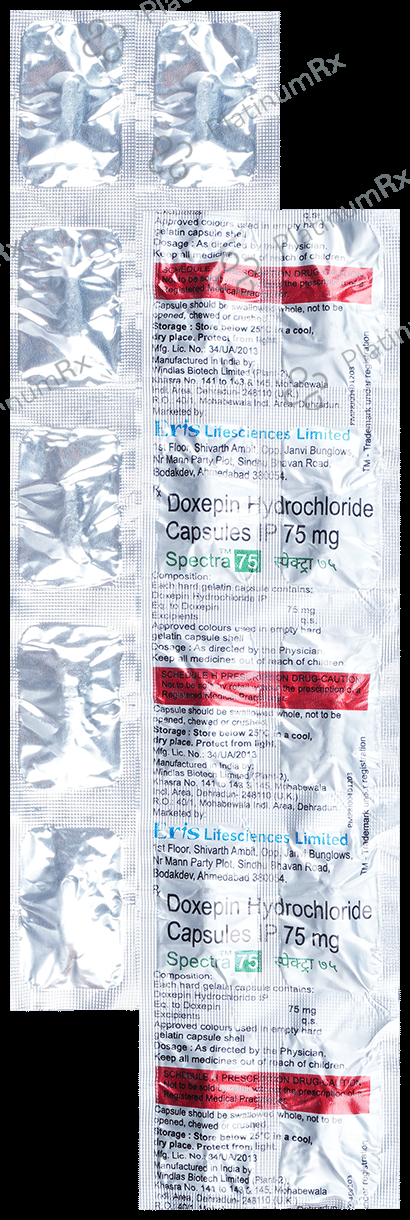 Spectra 75mg Capsule 10s
