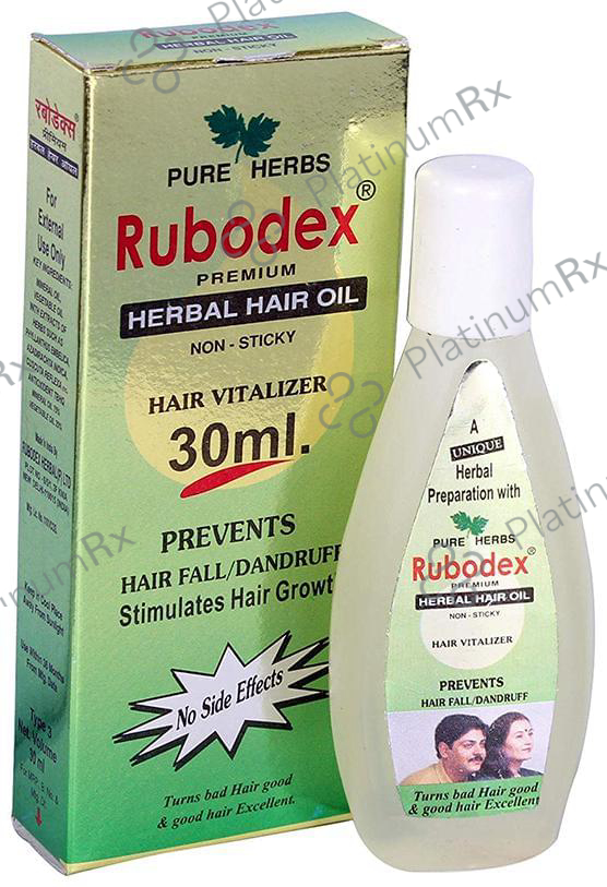 Rubodex Premium Herbal Hair Oil 30 ml