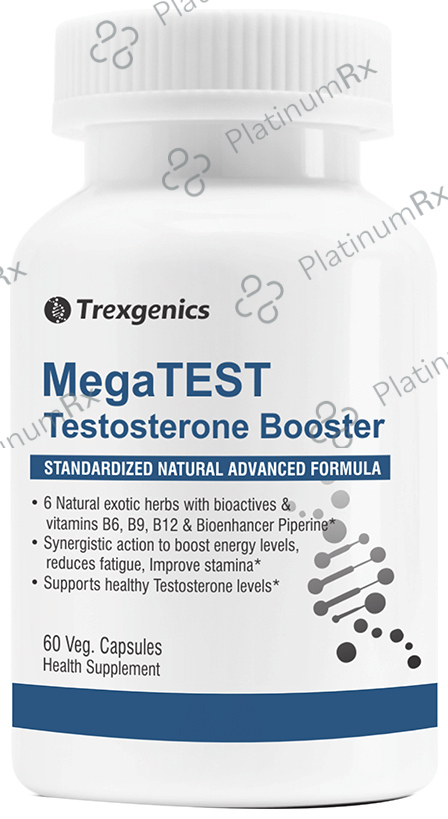 Trexgenics Megatest Testosterone Booster Veg Capsule