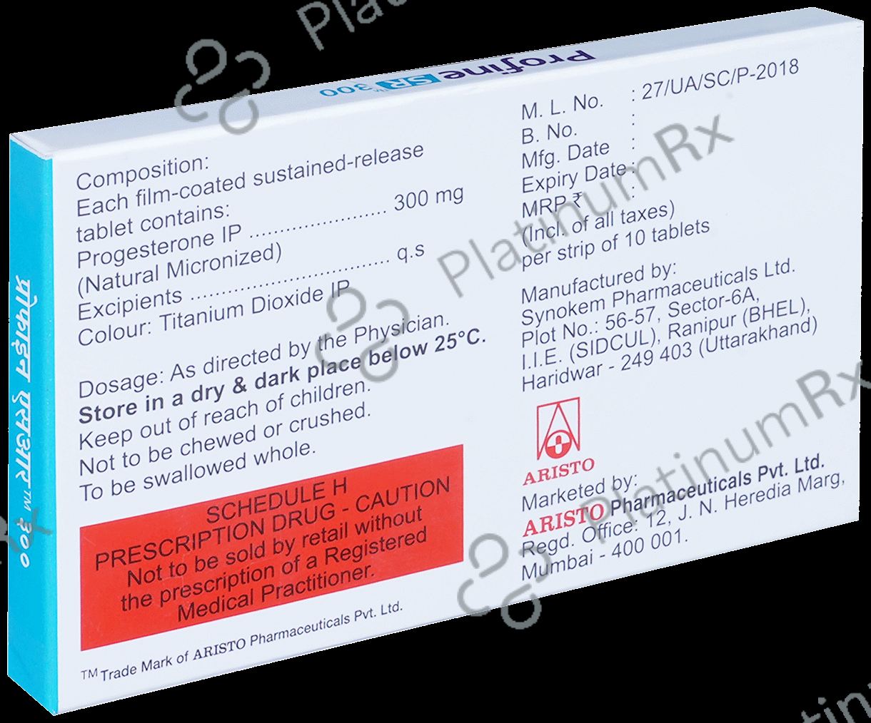 Profine 300mg Tablet SR 10s