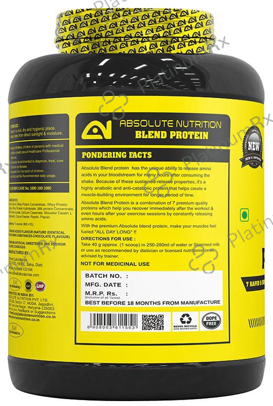Absolute Nutrition Blend Protein Powder Chocolate 1 kg