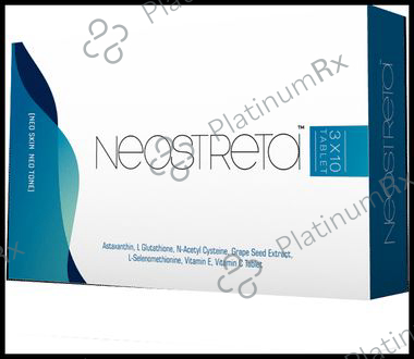 Neostreta Tablet with Astaxanthin, Glutathione, NAC & Grape Seed Extract 30 Tablet