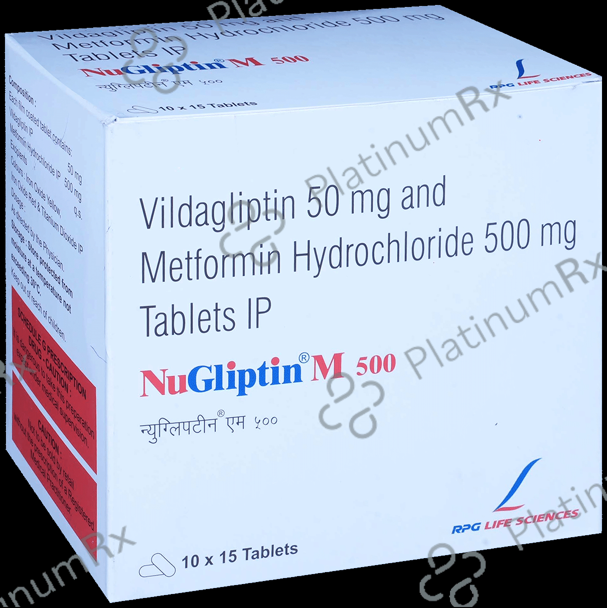 Nugliptin M 500/50mg Tablet 15s