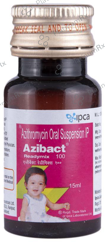 Azibact 100mg Readymix Oral Suspension 15ml