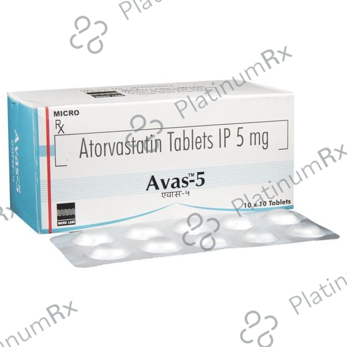 Avas 5mg Tablet 30s