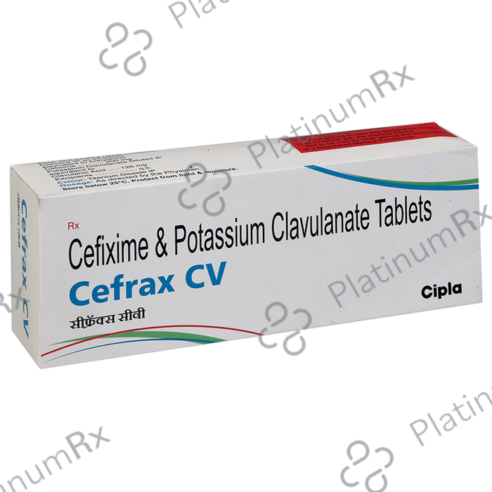 Cefrax CV 200/125mg Tab 10s