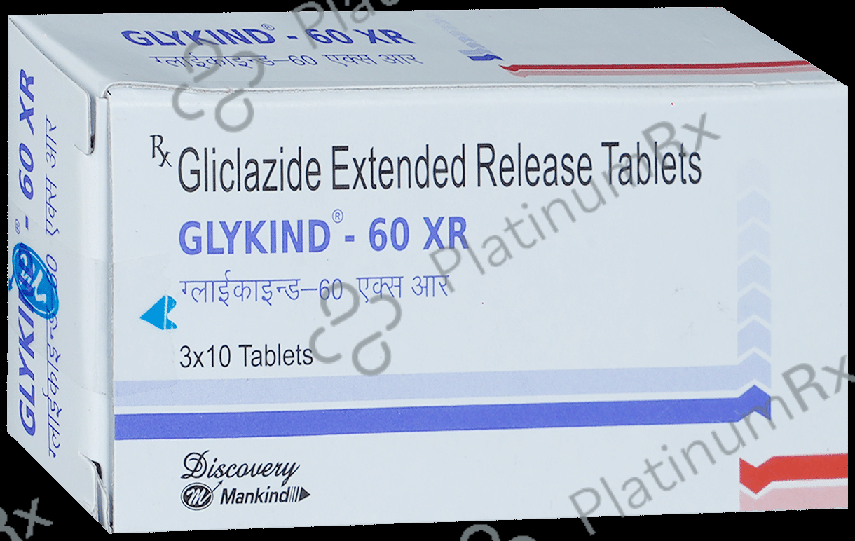 Glykind 60mg XR Tablet 10s