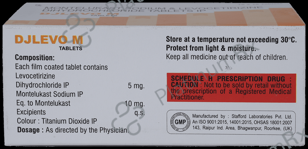 Djlevo M 5mg/10mg Tablet