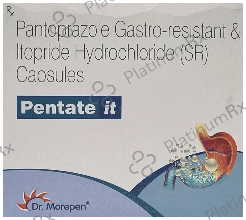 Pentate IT 40mg/150mg Capsule SR 10s