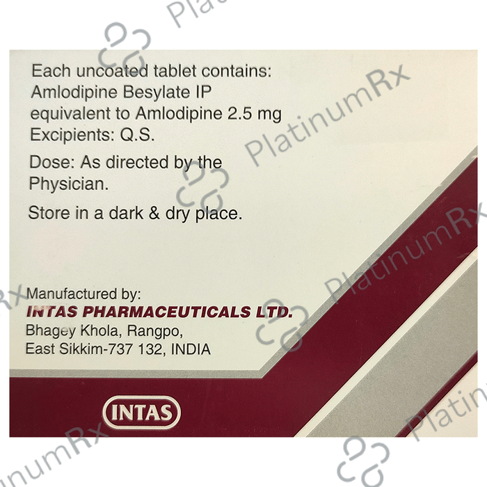 Amtas 2.5mg Tablet 30s