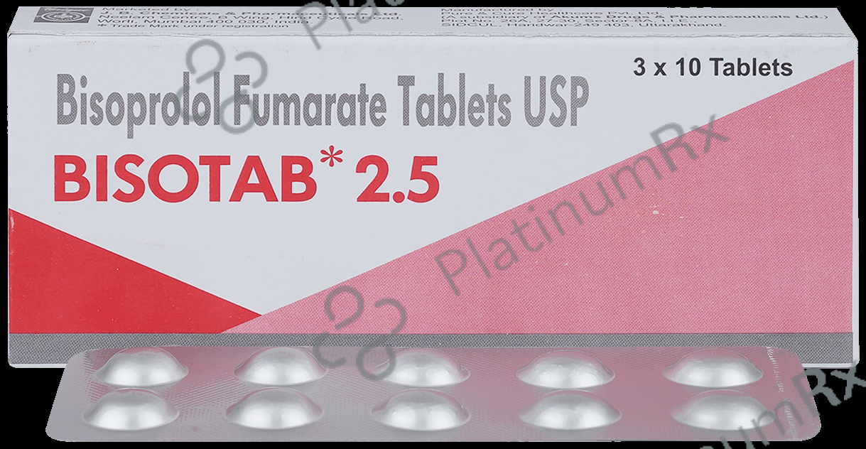 Bisotab 2.5 Tablet 10s