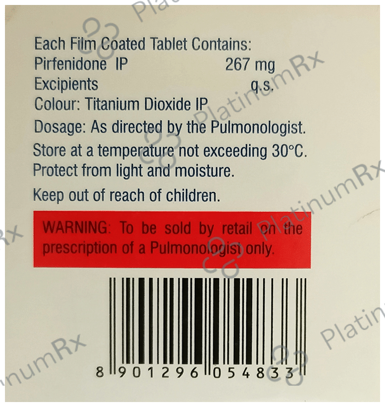 Pirfact 267 Tablet