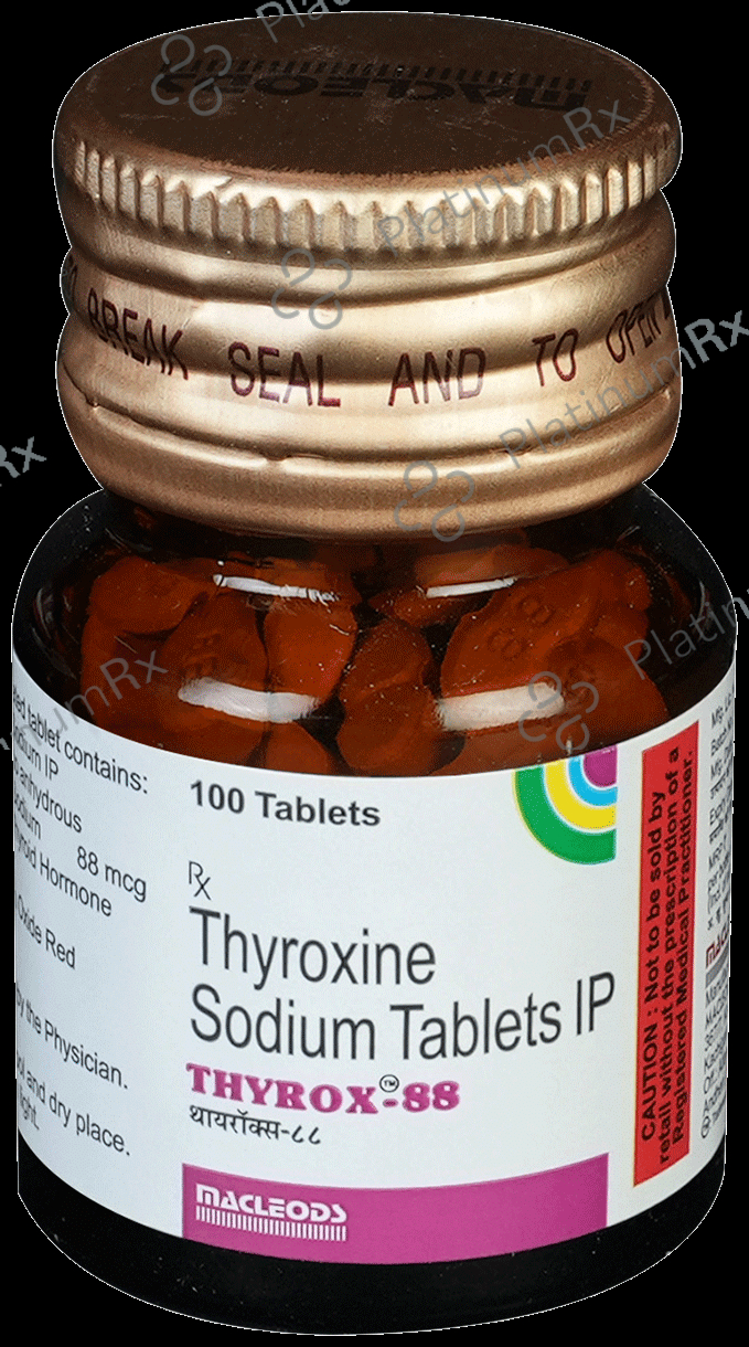 Thyrox 88 Tablet 100 tablets