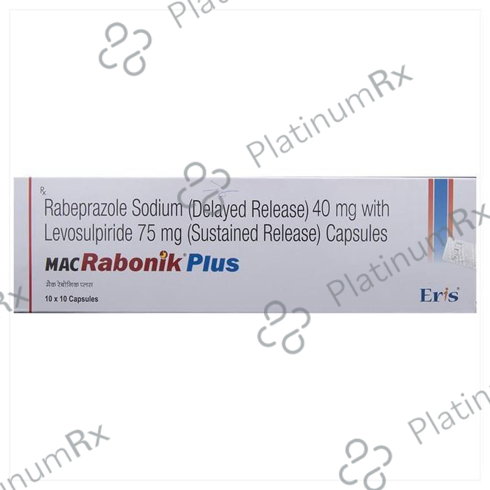 Mac Rabonik Plus 75/40mg Capsule SR 10s
