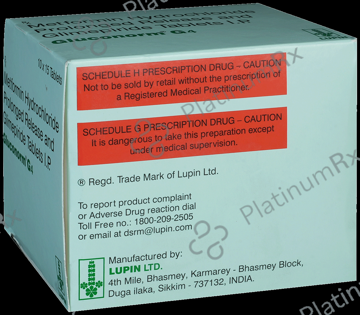 Gluconorm G 4/500mg Tablet PR 15s