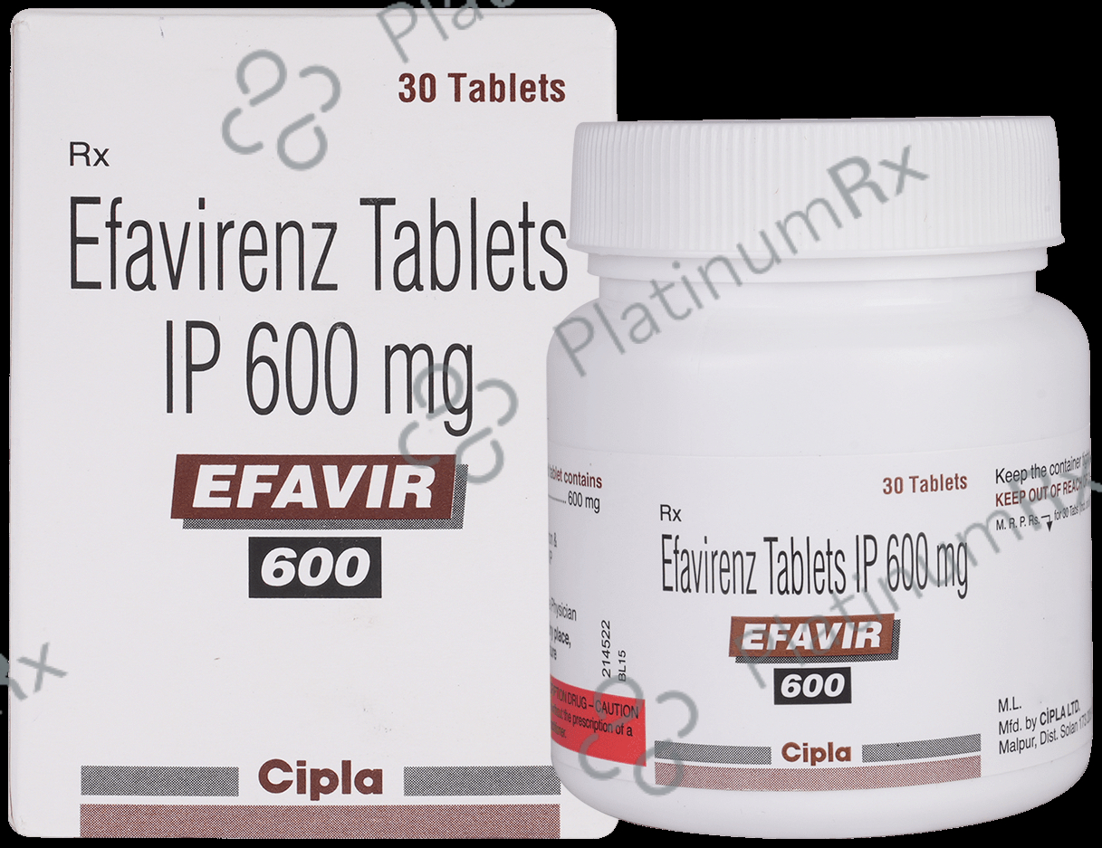 Efavir 600mg Tablet 30s