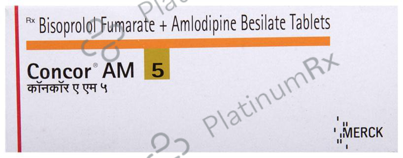 Concor AM 5/5mg Tablet 10s