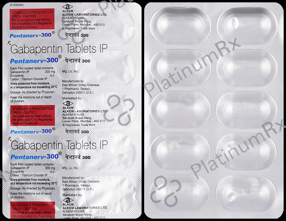 Pentanerv 300mg Tablet 10s