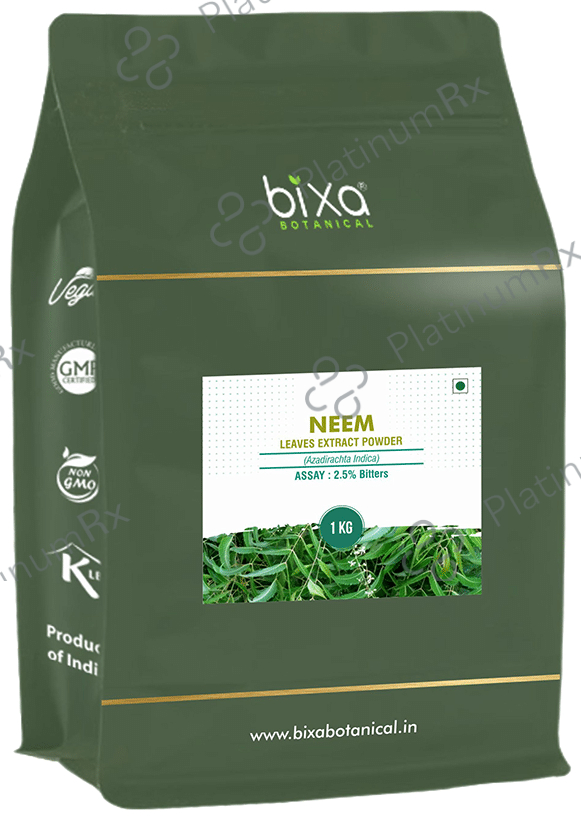 Bixa Botanical Neem Extract Powder 2.5% Bitters Powder