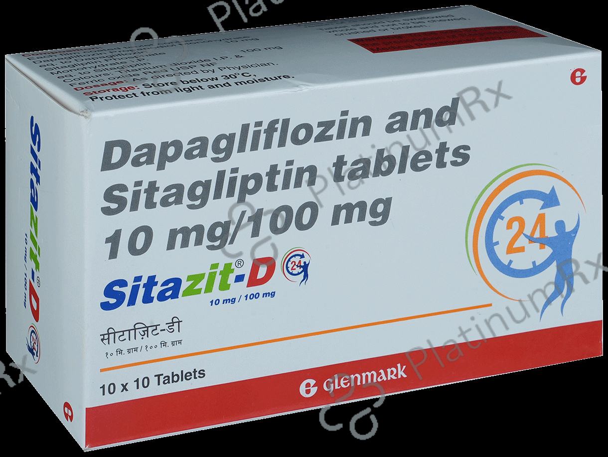 Sitazit D 10/100mg Tablet 10s