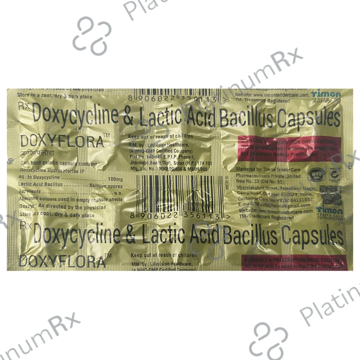 Doxyflora 100mg Capsule