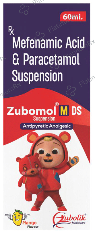 Zubomol M DS Oral Suspension Mango