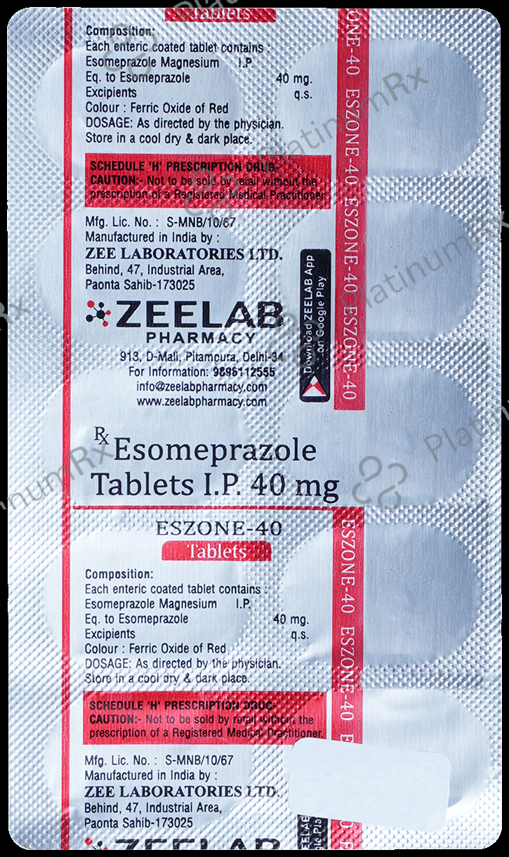 Eszone 40mg Tablet