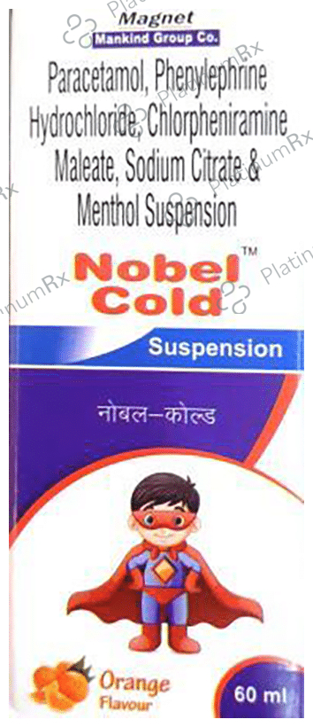 Nobel Cold Oral Suspension Orange