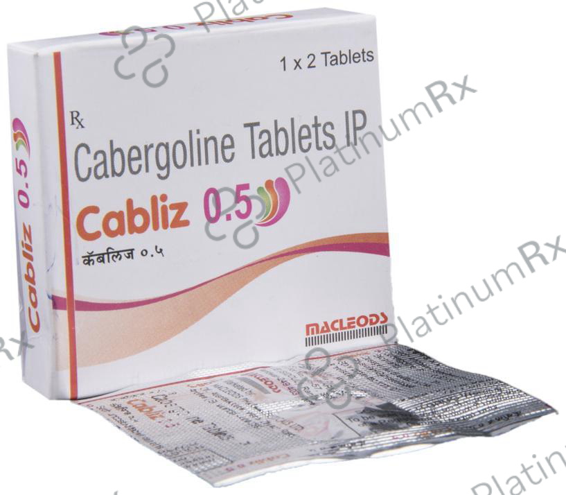 Cabliz 0.5mg Tablet 2s