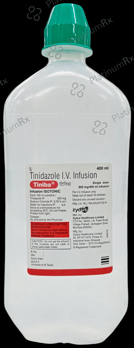 Tiniba 800mg Infusion 400ml