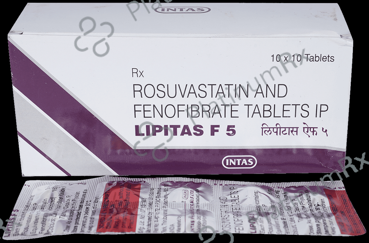 Lipitas F 160mg/5mg Tablet