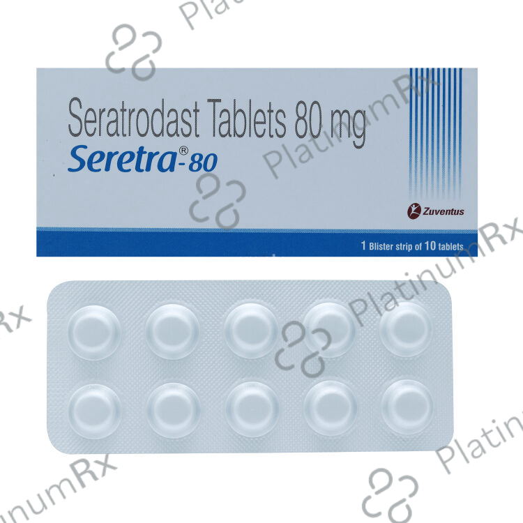Seretra 80mg Tablet 10s
