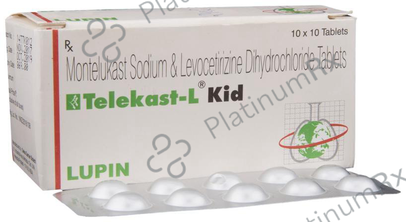 Telekast L Kid 2.5/4mg Tablet 10s