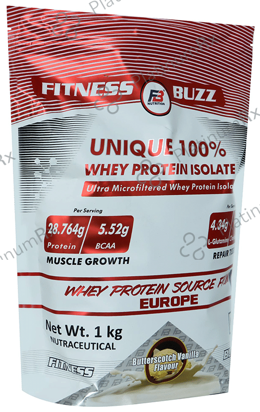 FB Nutrition Unique 100% Whey Protein Isolate Butterscotch Vanilla 1 kg