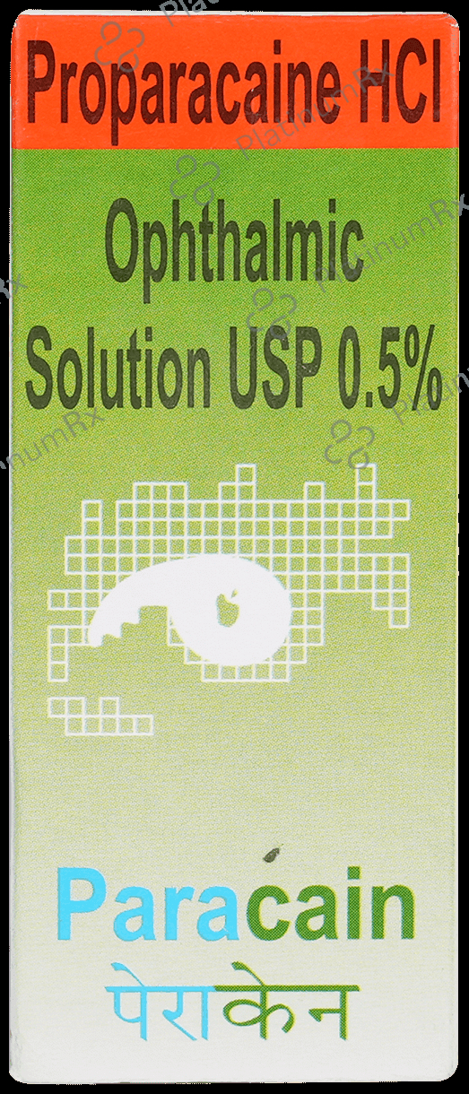 Paracain 0.5% Eye Solution 5ml