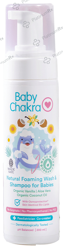 Baby Chakra Natural Foaming Wash & Shampoo for Babies