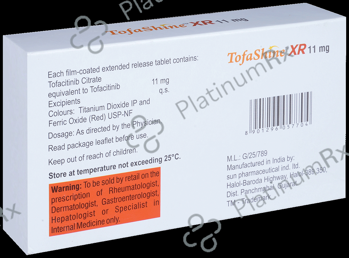 Tofashine XR 11mg Tablet 10s