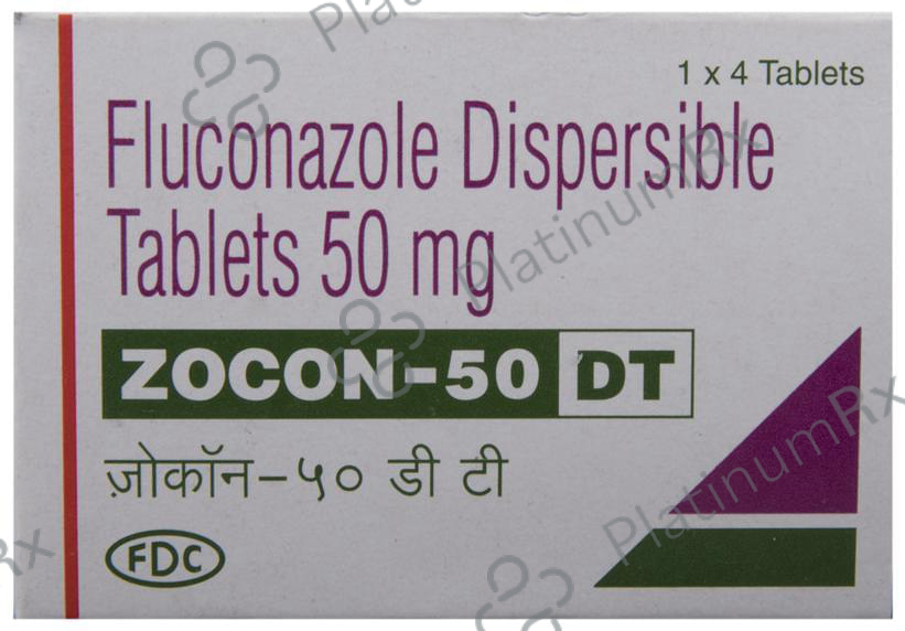 Zocon DT 50mg Tablet 4s